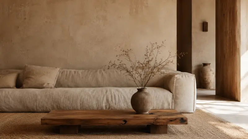 Dom w stylu Wabi-Sabi