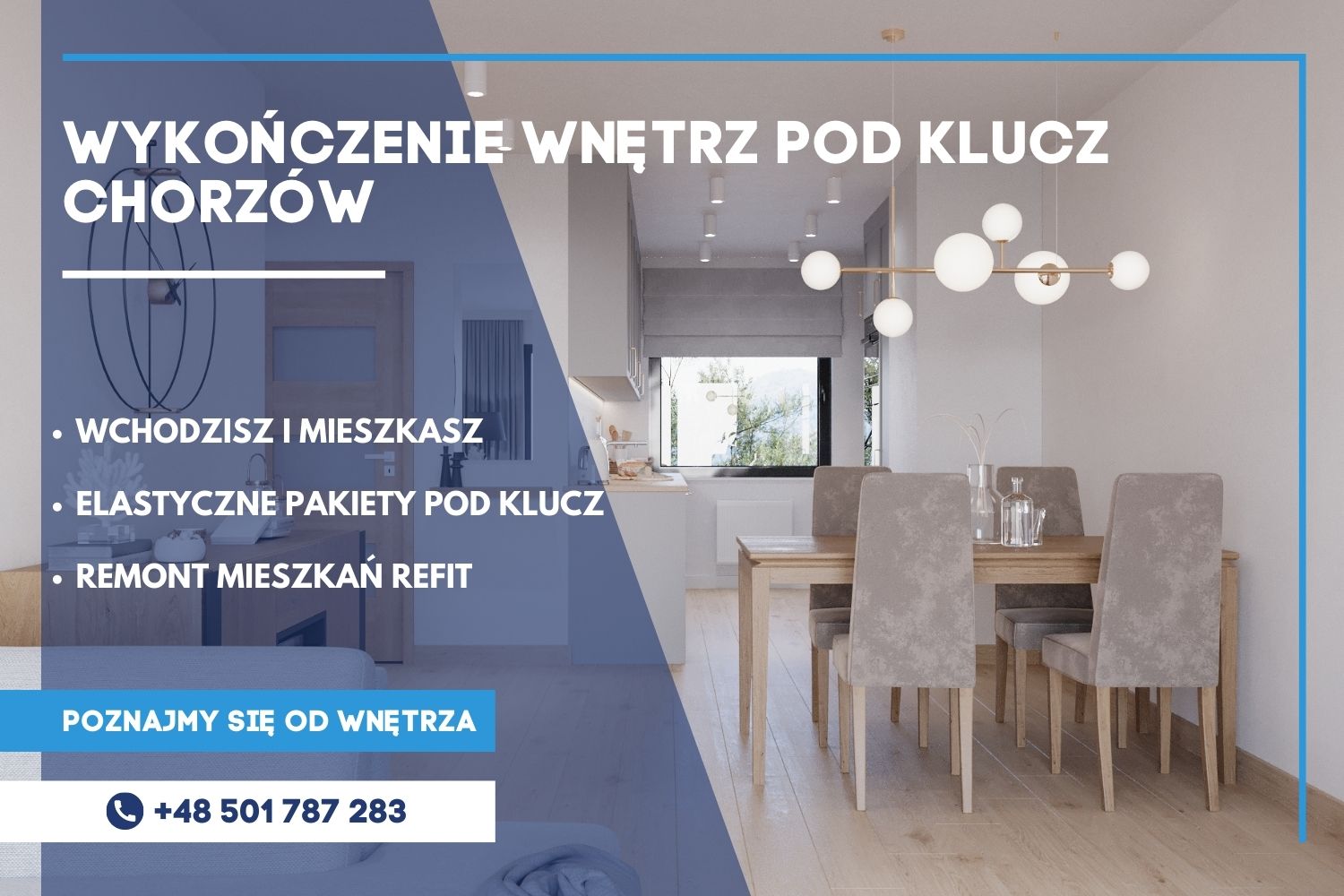 wykończenie wnętrz pod klucz w chorzowie. projektowanie mieszkań i remont wnętrz chorzów